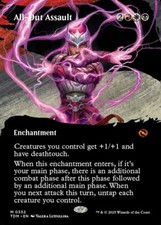 All-Out Assault (Borderless) NM MTG Tarkir: Dragonstorm TDM TDC Magic
