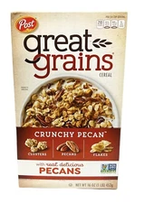 Post Great Grains Crunchy Pecan Cereal 16 oz 