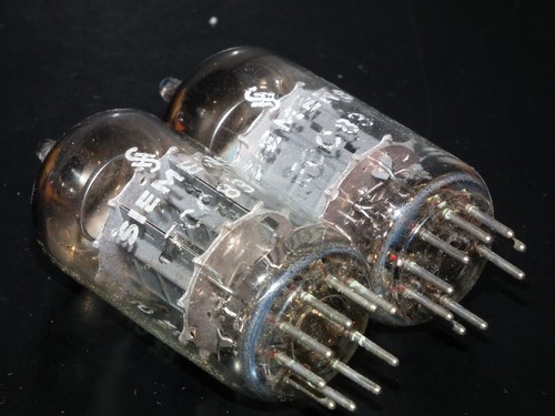 Pair ECC83 Siemens 12AX7 Used Tested 85% Double Getter Support Munich Codes - Picture 13 of 17