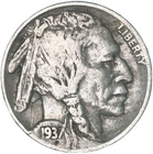 1937-S Buffalo Nickel Full Date FREE SHIPPING!