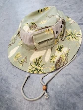 Dorfman Pacific Headwear DPC Outback Hat w pockets Fishing one size fit