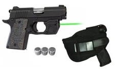 ArmaLaser TR33G Green Laser Sight for Kimber Micro 9 Pistols w/ Laser Holster