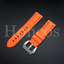 22MM RUBBER DIVER WATCH BAND STRAP FITS FOR BREITLING SUPEROCEAN NAVITIMER ORG