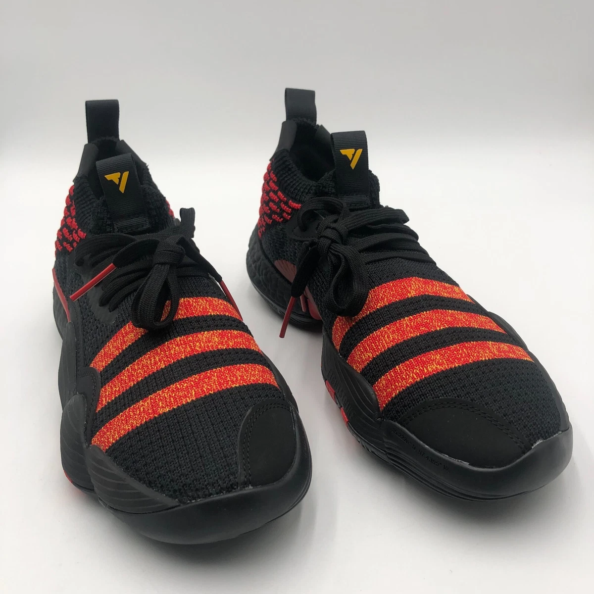 Adidas Mens-9 Womens-10 Trae Young 2.0 Basketball Shoes Sneakers Hawk Black Red $_57.JPG?set_id=880000500F main image 3
