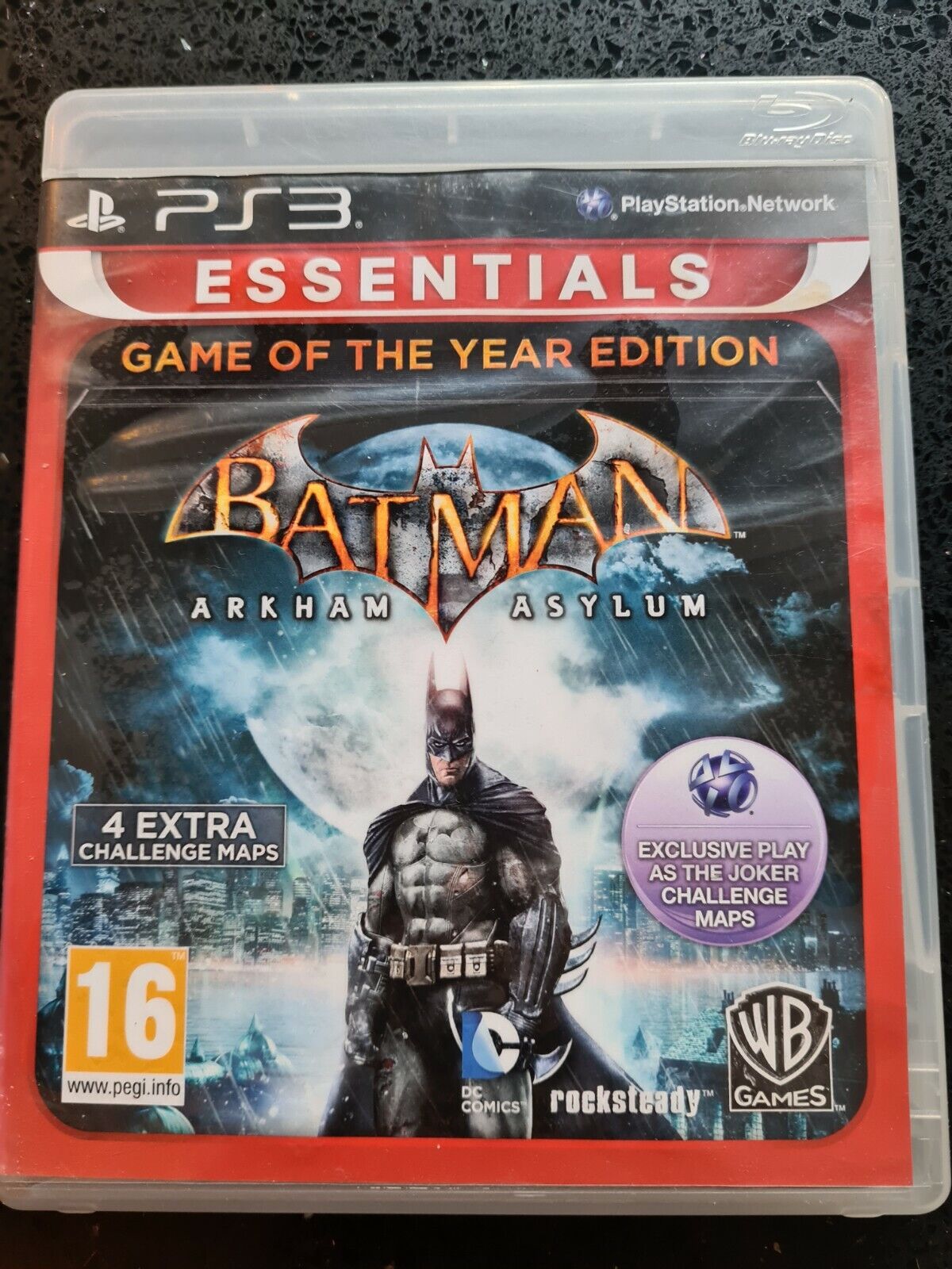 PS3 - Batman Arkham Asylum (Game of the Year Edition) - waz