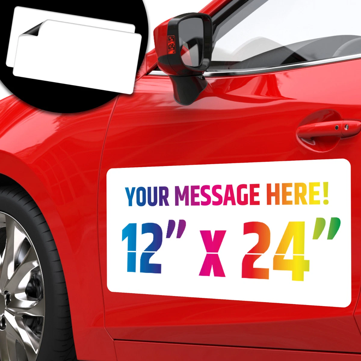 Magnetic car signs deals