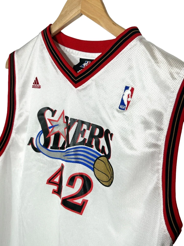 Camiseta de baloncesto Philadelphia 76ers juvenil talla XL 18/20 marca Elton #42 Adidas Foto 3 de 4