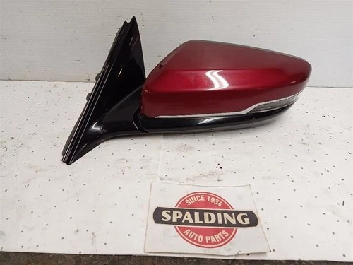 Driver Left Red Side View Door Mirror From 2019 Cadillac CT6 84393695 10310265