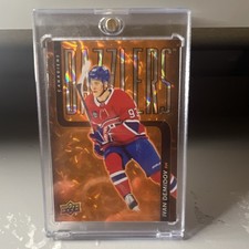 Upper Deck 2025-26 Series 1 Dazzlers Orange Ivan Demidov DZ-18 Canadiens NHL