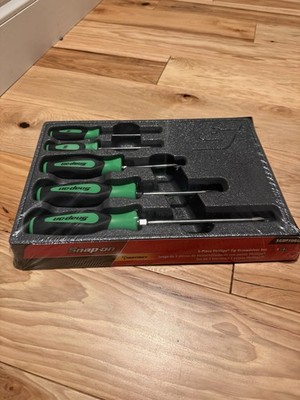 Snap-On Philips Screwdriver 5-piece Set With Green Handle