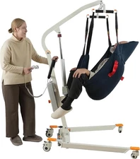 VOCIC Foldable Electric Transfer Lift,  Lift Chair with Sling  440LBS