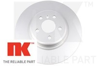 2X Bremsscheibe NK 3415116 2 Bremsscheiben Hinterachse Hinten