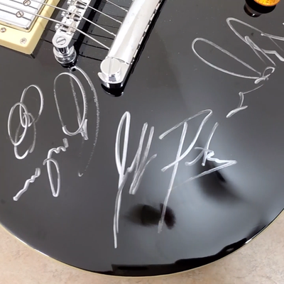 Epiphone Les Paul Standard Model Ebony Electric Guitar with SKB