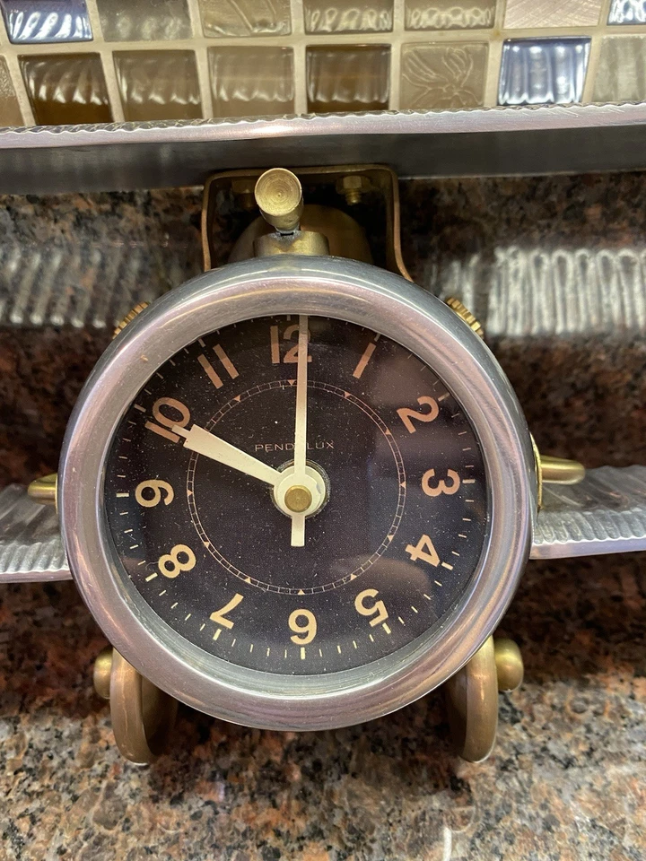 Relógio Pendulux Biplano - (Usado - Boa Forma) - Imagem 4 de 4