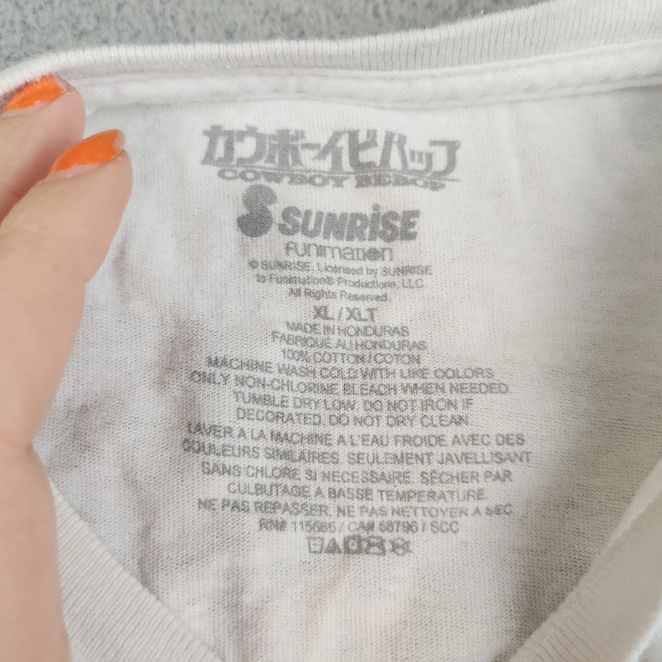 Camisa Vaquera Bebop Extra Grande Spike Spiegel Faye San Valentín Anime Camisa Musculosa Foto 4 de 4