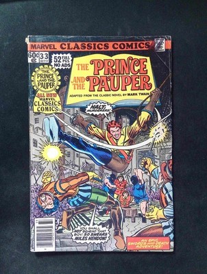 Marvel Classics Comics Series #33  MARVEL Comics 1978 VG NEWSSTAND
