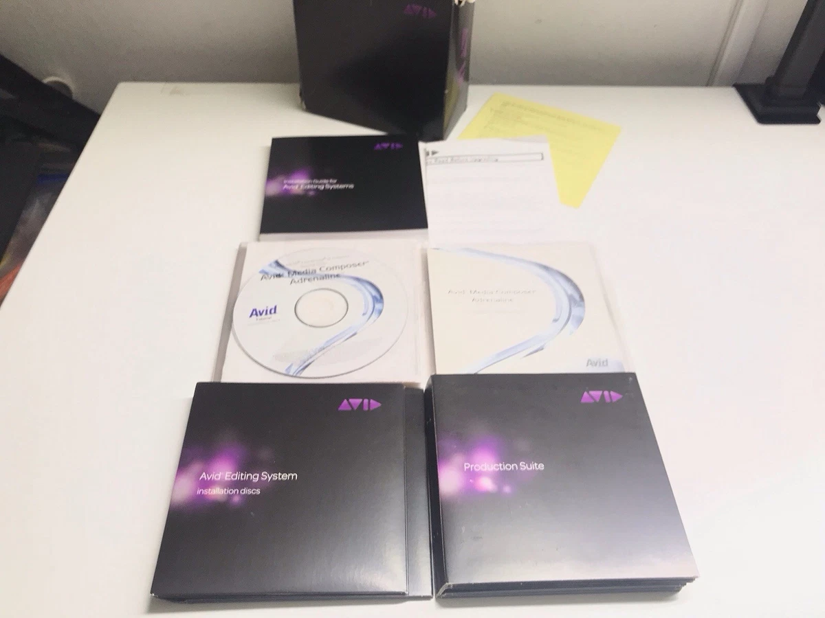 Avid Video Editing Software for sale | eBay