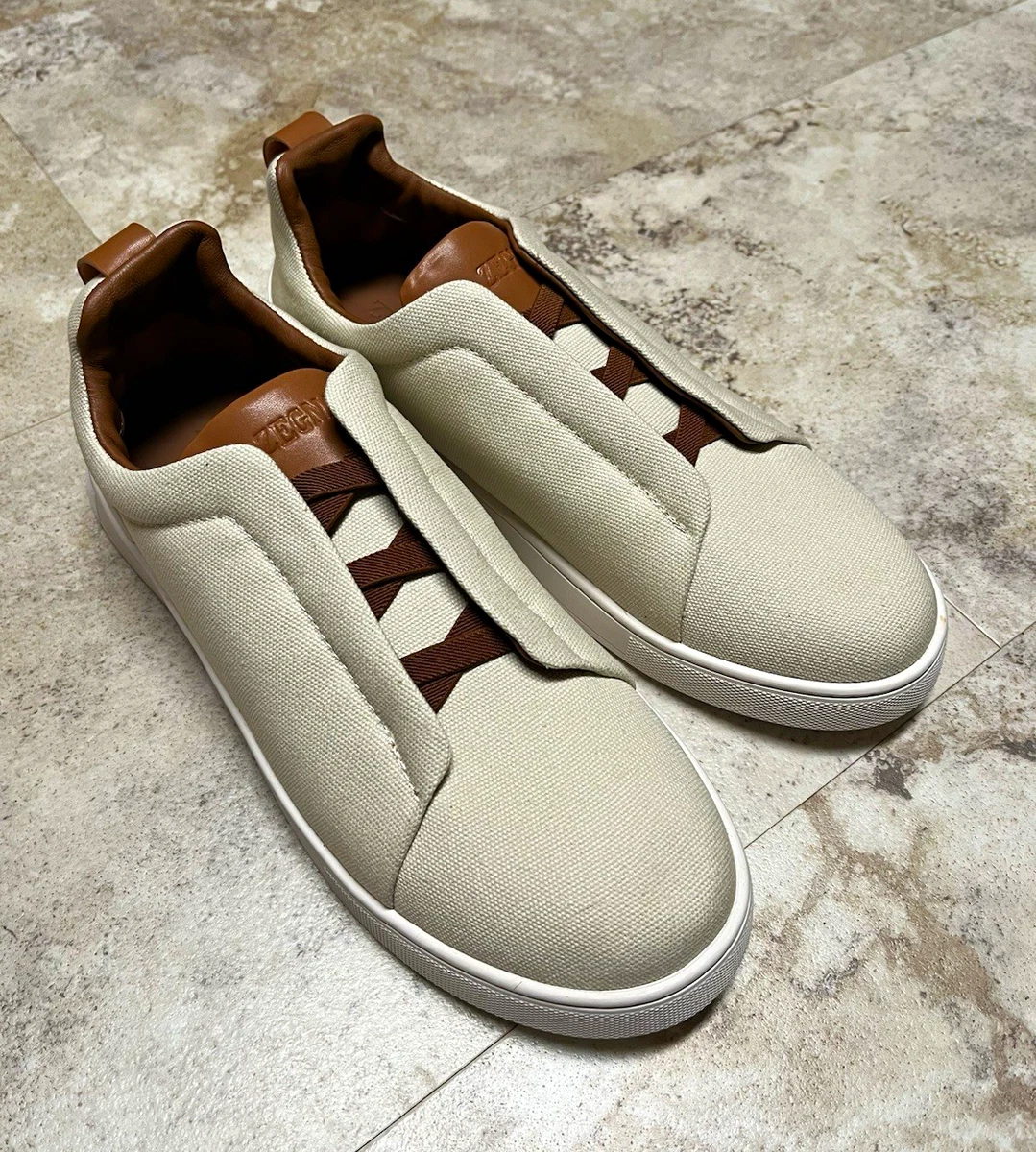 Ermenegildo Zegna Brown Solid Casual Shoes for Men for sale | eBay