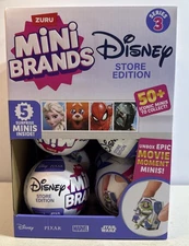ZURU Mini Brands Disney Store Series 3 Complete Case Of 12 NEW