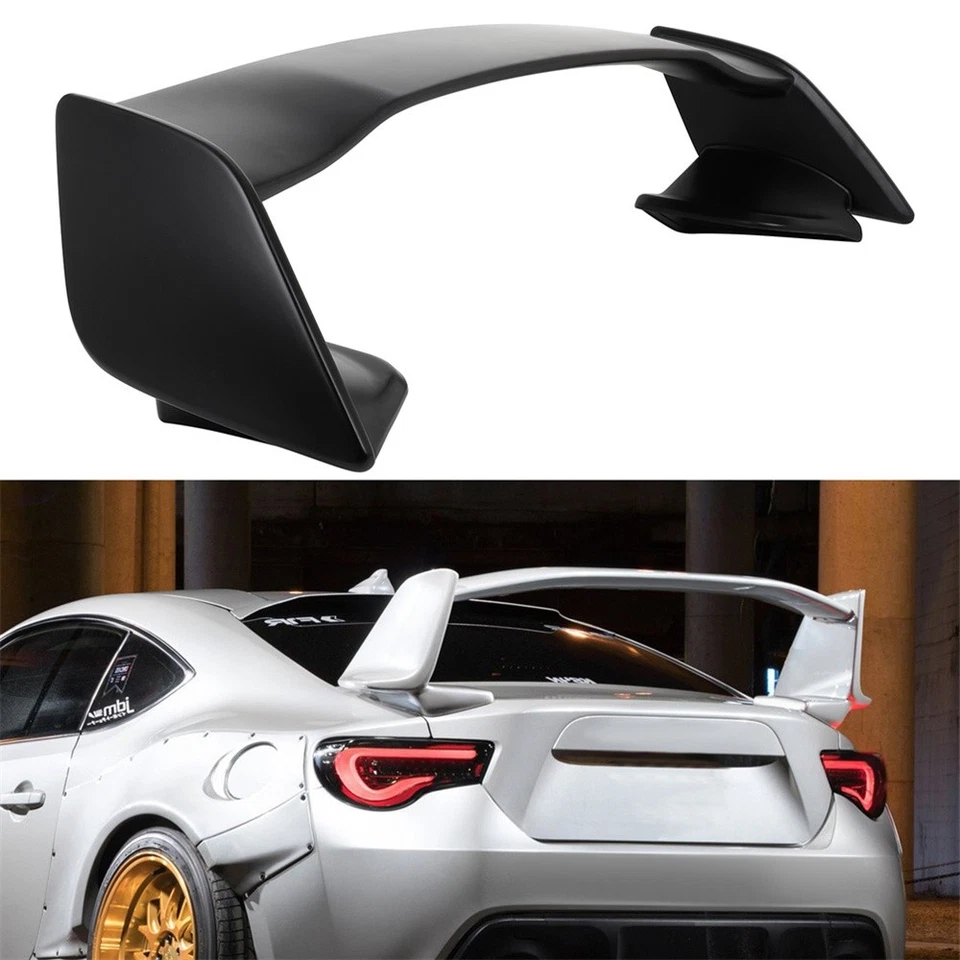 Rear Spoiler Black Pedestal Wing For 13-16 Subaru BRZ Scion FR-S 17-20 Toyota 86 - Image 2 of 4