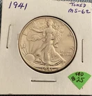 1941 Silver Walking Liberty Half Dollar