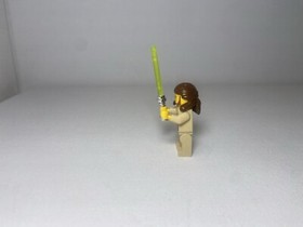 Lego Star Wars Qui-Gon Jinn minifigure, sw0027,  (1999-2002)