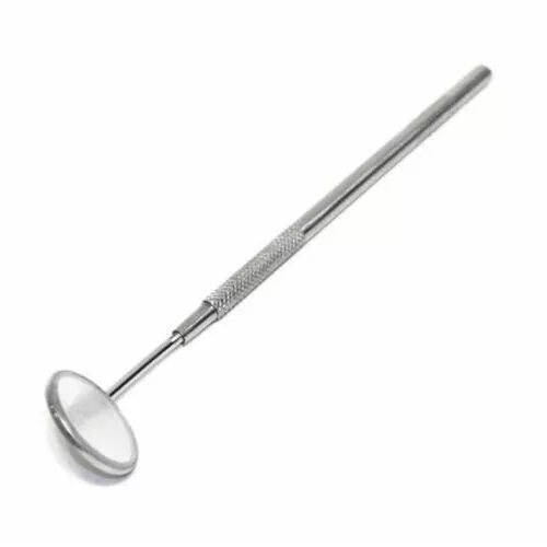 12 Pcs Dental Mouth Mirror #5 w/Handle Dental Instruments German Grade Stainless - Picture 2 of 5