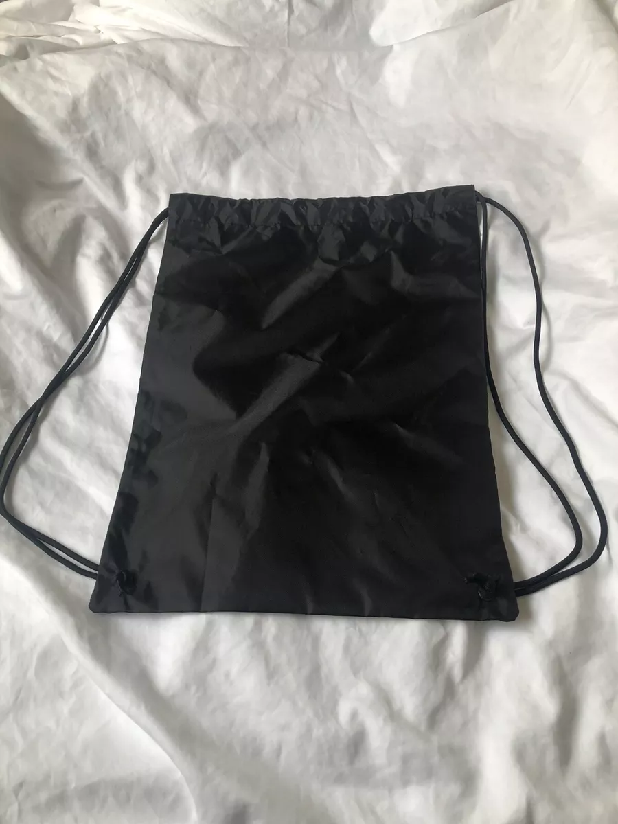 Balenciaga Black Dust Bag Drawstring Backpack