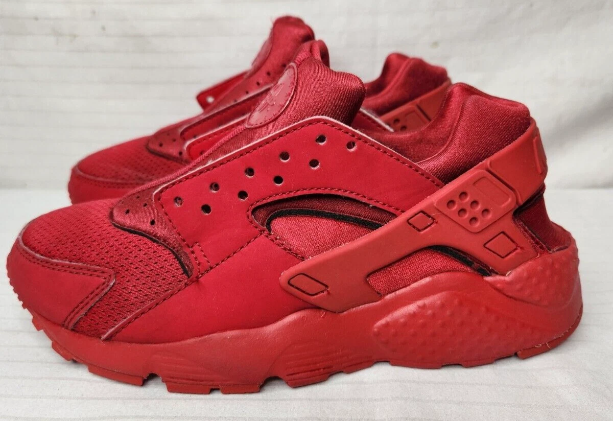 Red huaraches size best sale 4