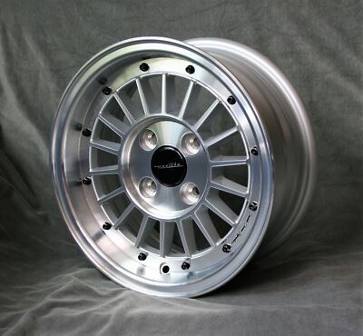 4x Working Class Hero 15 Zoll Felgen 4x108 mit Teilegutachten Retro ...