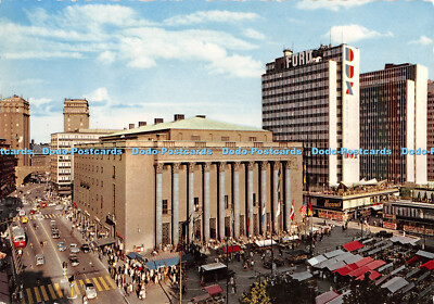 D059541 Stockholm. Hotorgs City med Konserthuset. Ultraforlaget A. B. Solna. Ult