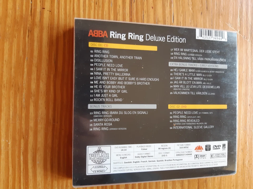 ABBA - COMPLETE SET OF 9 x DELUXE EDITION CD + DVD DIGIPAK SETS + VOYAGE DELUXE - Image 4 of 4