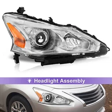 Passenger Side Projector Headlight For 2013 2014 2015 Nissan Altima Sedan Right