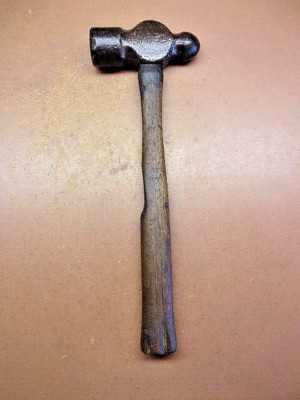 Vintage Stout Blacksmith's Ball Peen Pein Hammer 2 Lbs. 4.3 Oz. w/14'' Handle BL