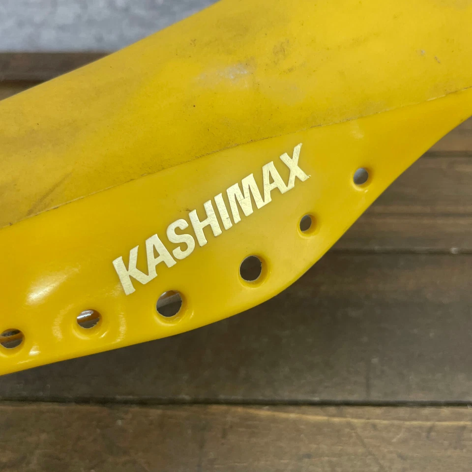 Kashimax MX Seat Yellow Old School BMX OG 1980s Vintage BMX Race Saddle A2 - Image 2 of 4