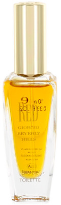 Red By Giorgio Beverly Hills For Women Miniature EDT Perfume Spr 0.33oz Unboxed
