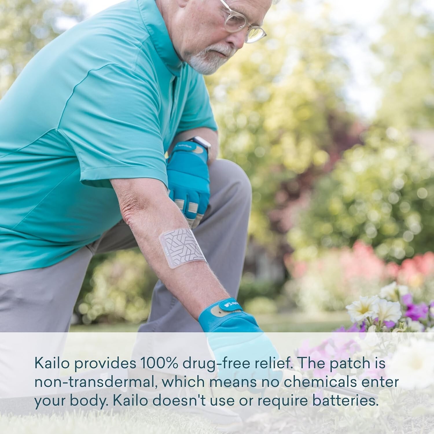 Kailo Kit Nanotech BioAntenna Pain Patch Interacts with Electrical