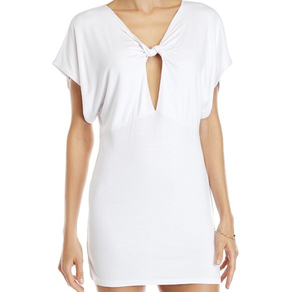 LA PERLA Donna White TWISTED CUTOUT Jersey Tee Dress COVER-UP IT-46 US-8/10 M | eBay LA PERLA Donna White TWISTED CUTOUT Jersey Tee Dress COVER-UP IT-46 US-8/10 M | eBay