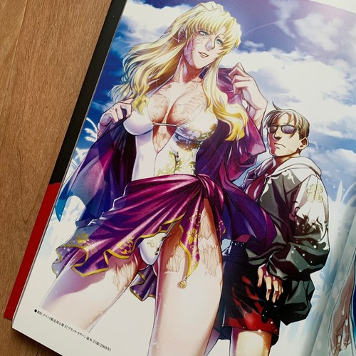 Black Lagoon 10 Limited Edition Illustration Artworks Book Comic Anime Book JPN - Foto 16 di 24