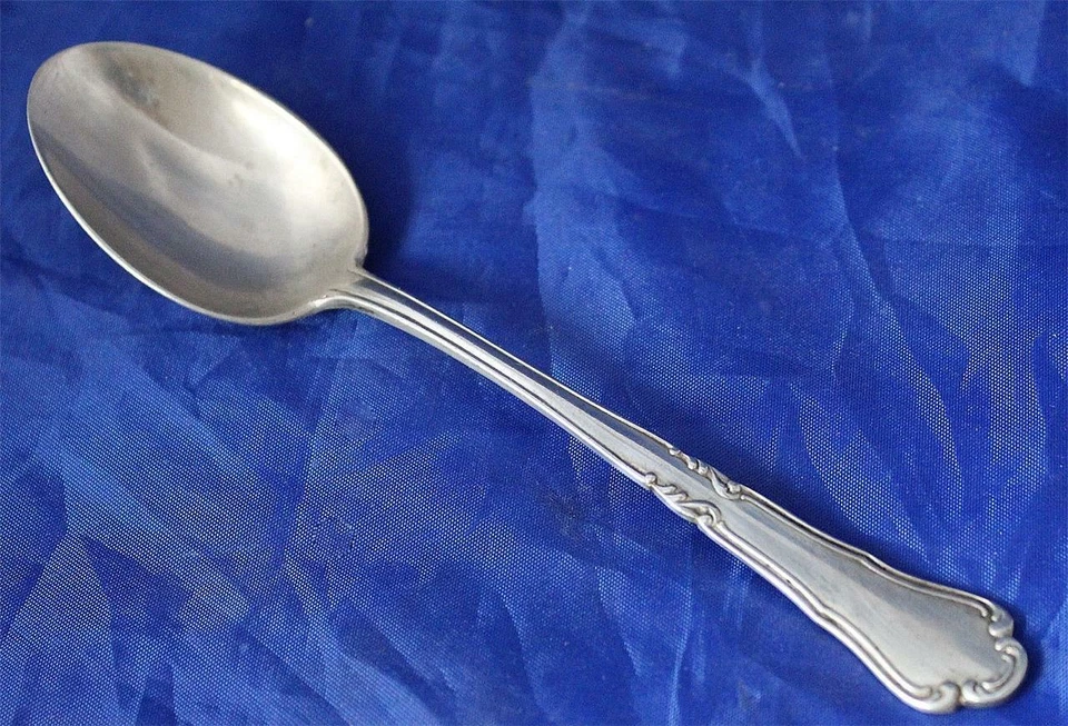 Juego de cuatro cucharas de té antiguas alemanas 800 plata Art Nouveau Geb.Koberlin c.1900 Foto 3 de 4