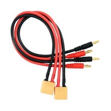 XT90 to 4.0mm Banana Cable Adapter for RC Helicopter Lipo Battery Plug Charge
