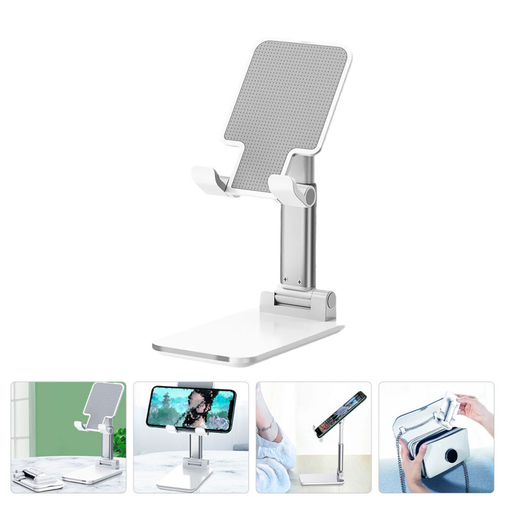 Adjustable Tablet and Phone Stand for Hands-Free Viewing  