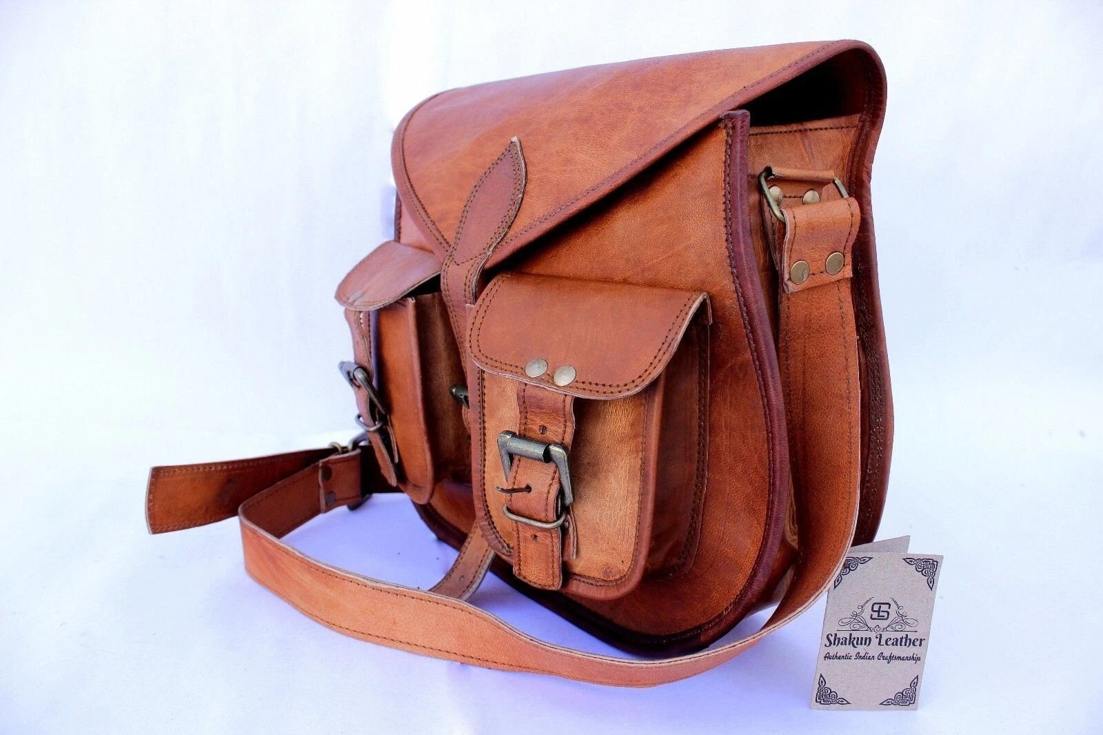 COACH Borsa pelle tracolla marrone donna borsetta borsetta tracolla vera vintage tote