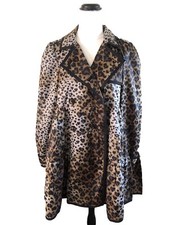 RED VALENTINO Jacket Size AU 10 EU 38 Womens Animal Print Side Pockets RRP 1250