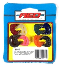 AED 5560 Carburetor Accelerator Pump Cam Assortment Kit-Holley 2300/4150/4160