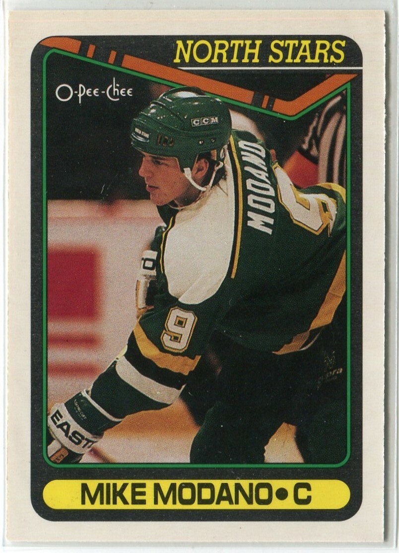 1990-91 O-Pee-Chee OPC #348 Mike Modano Minnesota North Stars