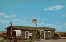 Postal V. A. Kear's Nationally Famous Sod House Museum Colby Kansas