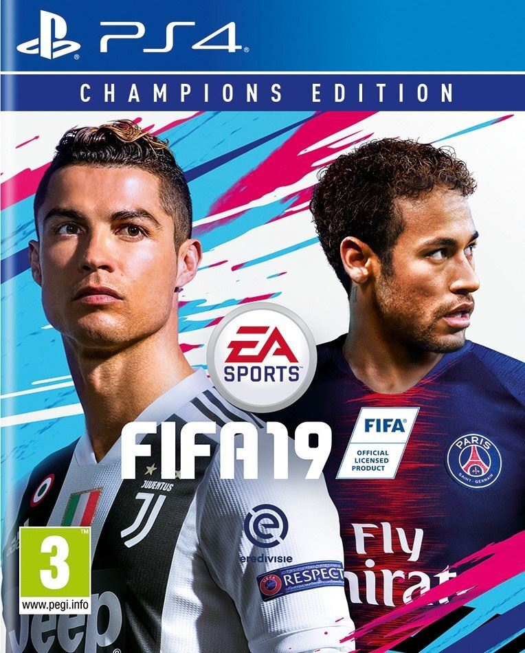 FIFA 19 CHAMPIONS EDITION PS4 Free UK P&P English in Game FRENCH Cover
