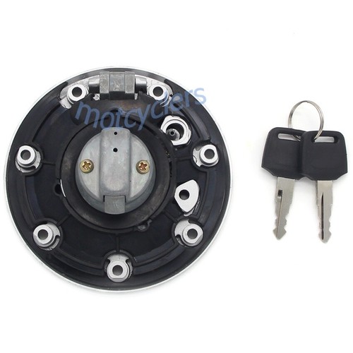 Fuel tank cap Tank Lock For Kawasaki ZRX1100 1997-2000 ZZR400 - Picture 3 of 8