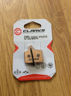 Clarks Sintered Disc Brake Pads W/ Carbon for Hayes Sroker Ryde - Main Image